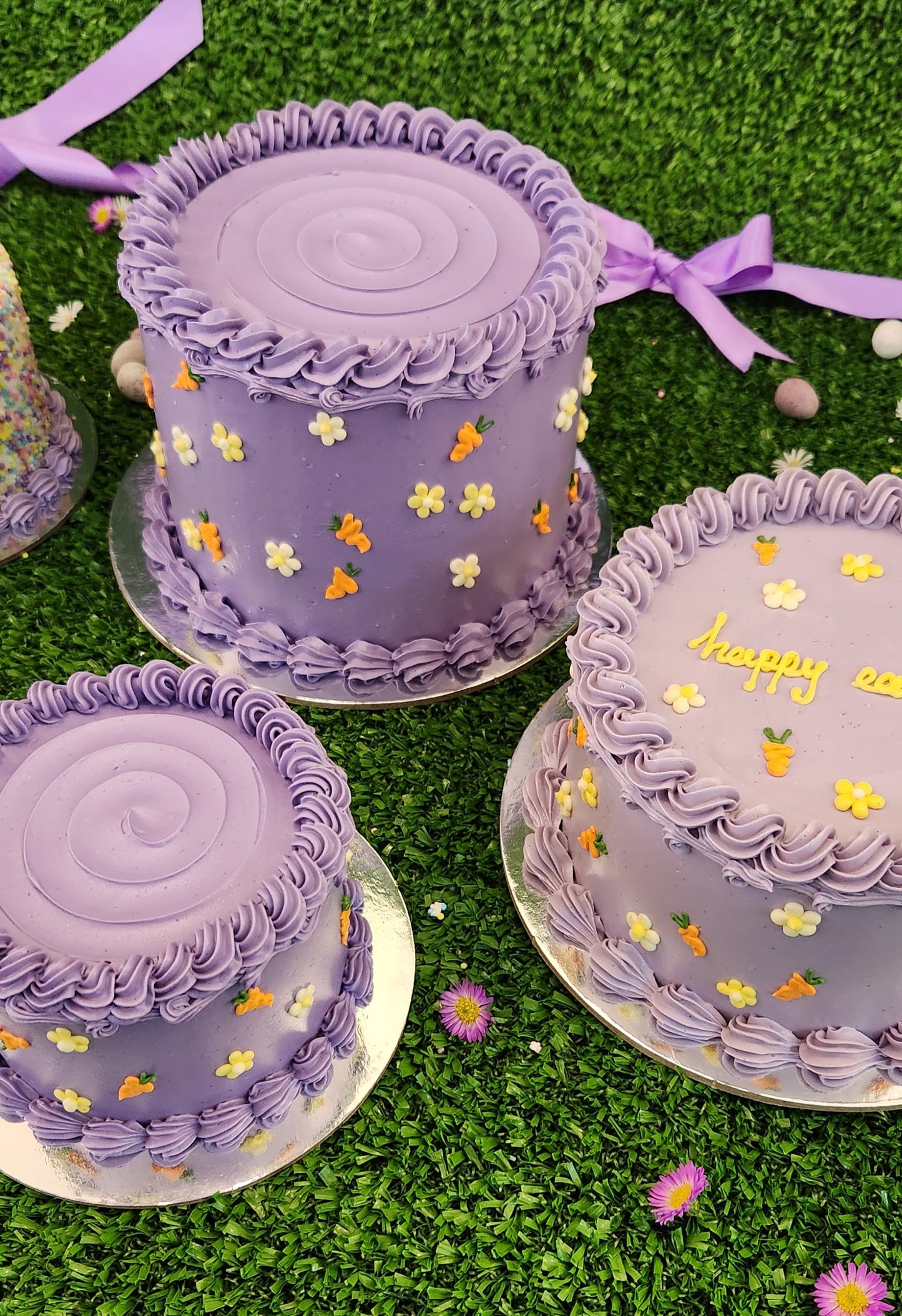 Easter daisy cake