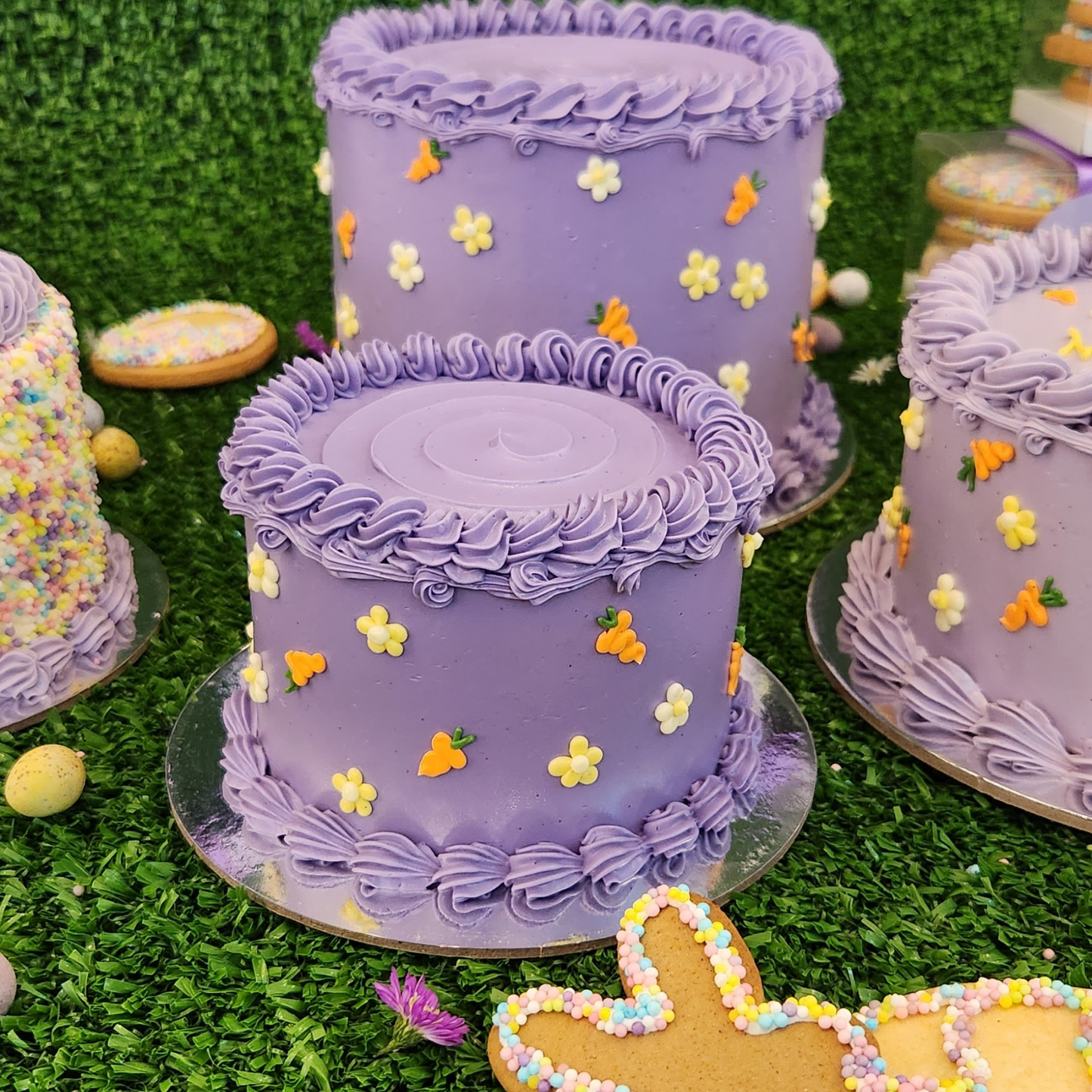 Easter daisy cake