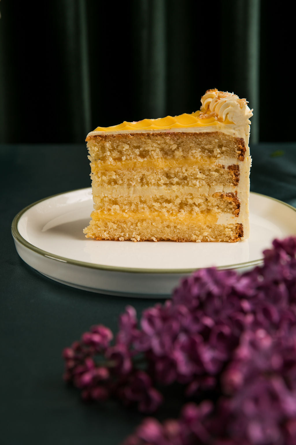 Passionfruit and coconut