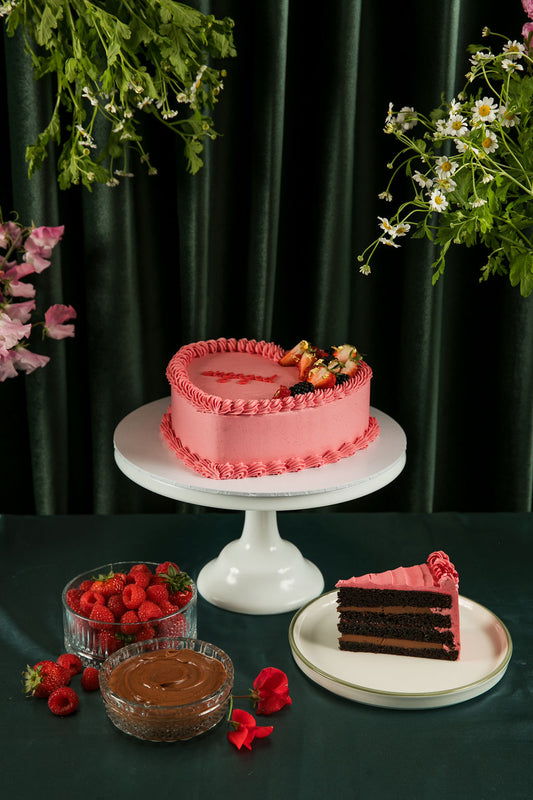 Chocolate and raspberry