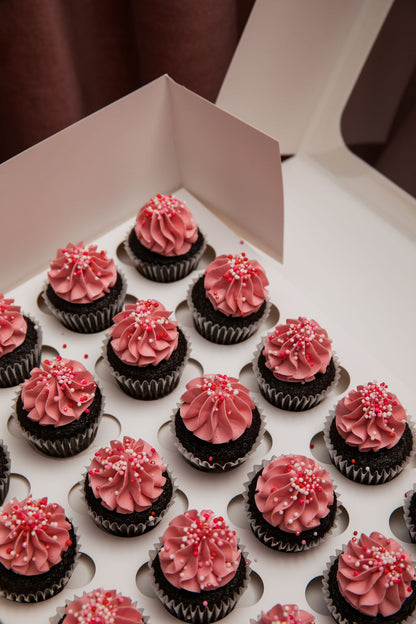 Mini Cupcakes - Chocolate and vanilla (24 pack)