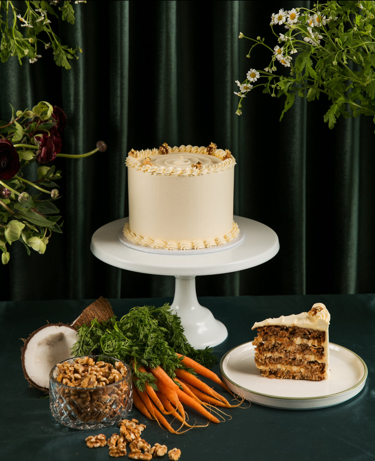 Gluten Free Carrot, cake from Mabels