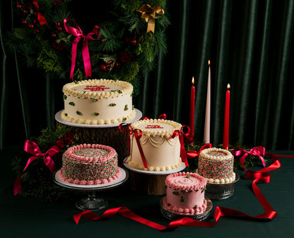 Christmas Holly cake