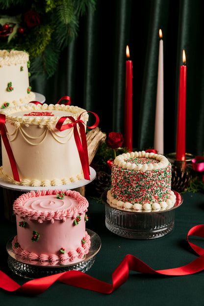 Christmas Holly cake